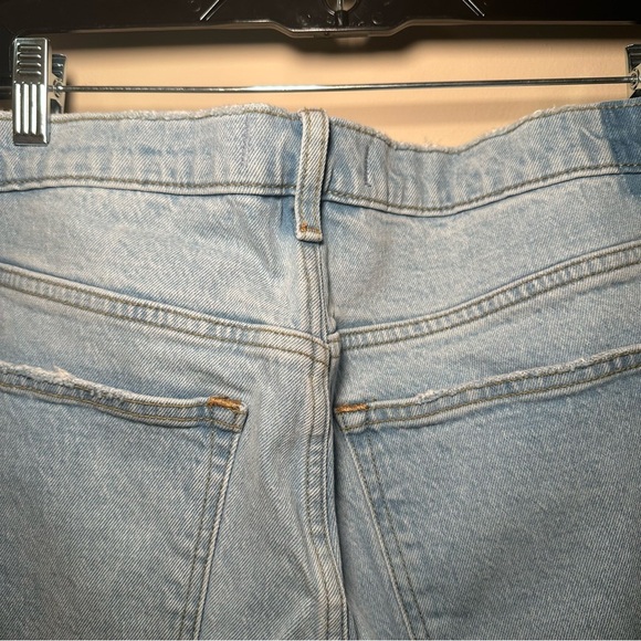 Abercrombie & Fitch Light Blue 90s Straight Ultra High Rise Jeans Size 35/20r - Picture 10 of 12